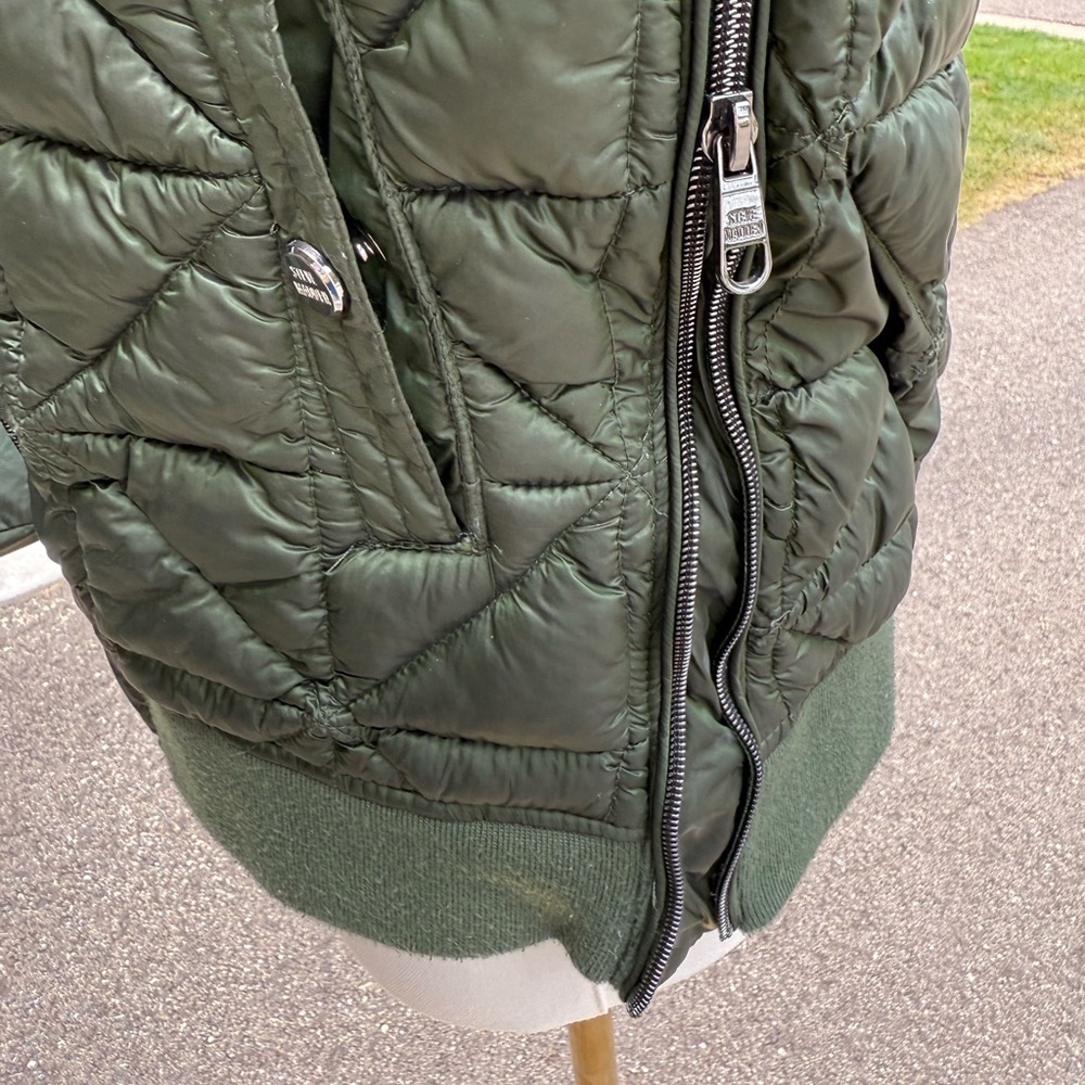 STEVE MADDEN Green packable puffer jacket - Picture 6 of 11